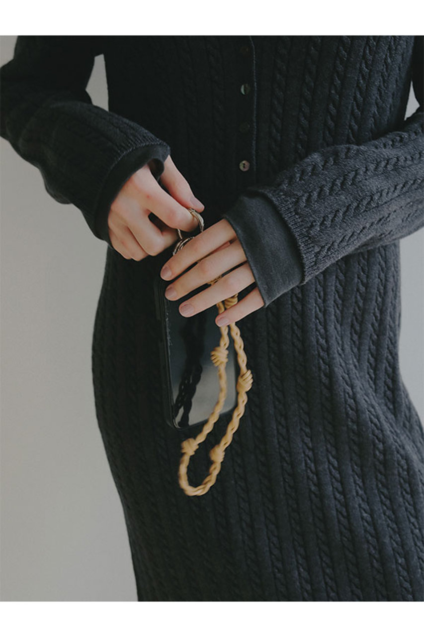 ETRE TOKYO(エトレトウキョウ)｜レザーコードショートマルチストラップ