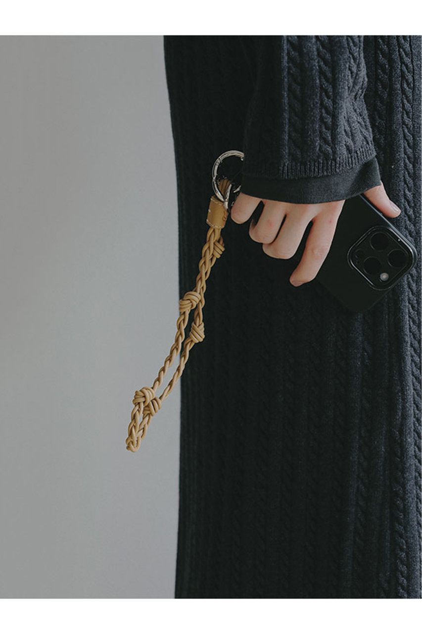 ETRE TOKYO(エトレトウキョウ)｜レザーコードショートマルチストラップ