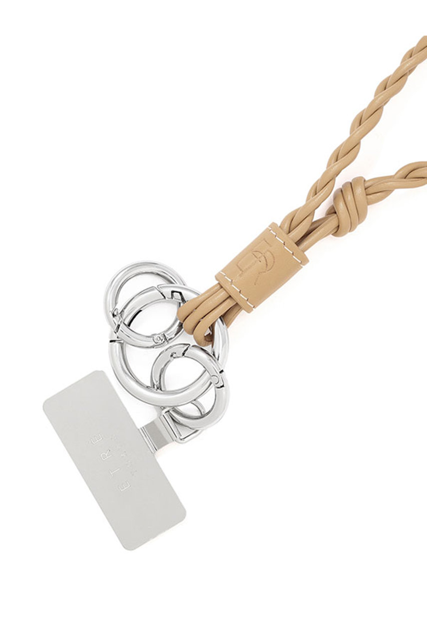 ETRE TOKYO(エトレトウキョウ)｜レザーコードショートマルチストラップ