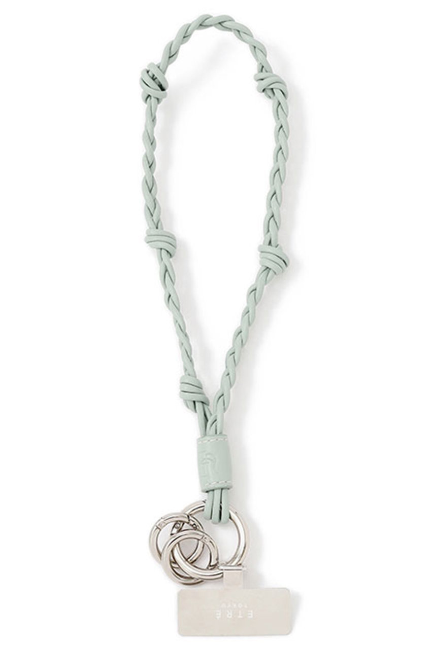 エトレトウキョウ/ETRE TOKYOのレザーコードショートマルチストラップ(ブルー/1226179020-0)