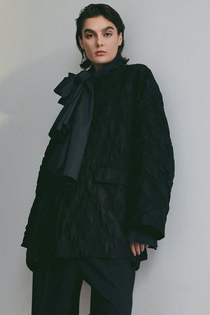 エトレトウキョウ/ETRE TOKYOの【2/6 10:00販売開始】【SANTE】ドルマンスリーブジャガードコート(110900/110902)