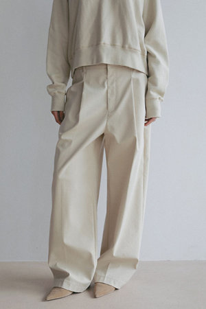 エトレトウキョウ/ETRE TOKYOのボンディングタックパンツ(110600/110601)