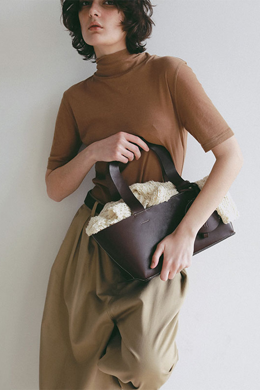 タンドレザートートバッグ