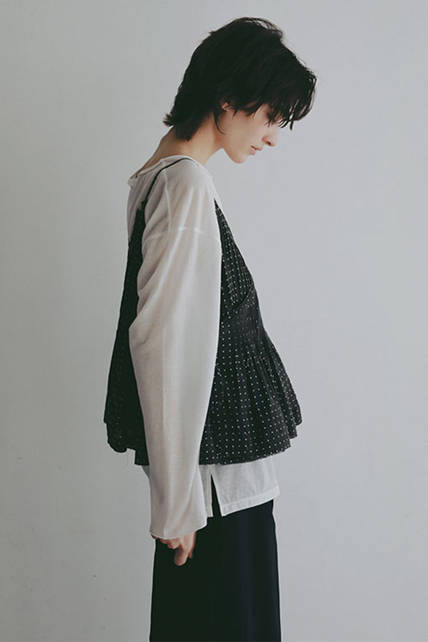 ETRE TOKYO(エトレトウキョウ)｜センターピンタックシアーロンTee