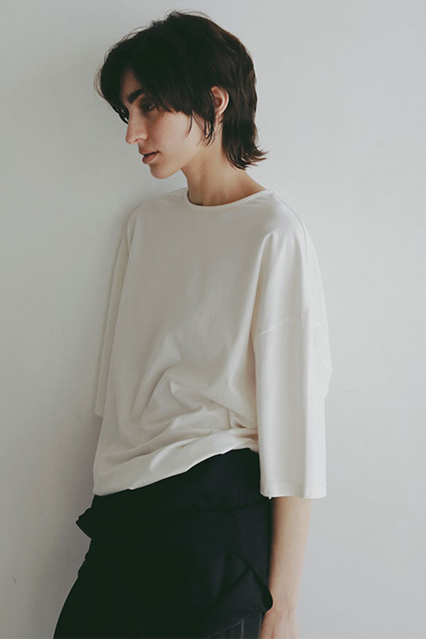 エトレトウキョウ 新作未使用キュプラジャージーオーバーサイズtee ETRE TOKYO(エトレトウキョウ)｜キュプラジャージオーバーサイズTee
