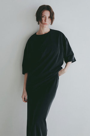 エトレトウキョウ/ETRE TOKYOの【予約販売】キュプラジャージオーバーサイズTee(110100/110102)