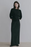キュプラジャージロングスカート