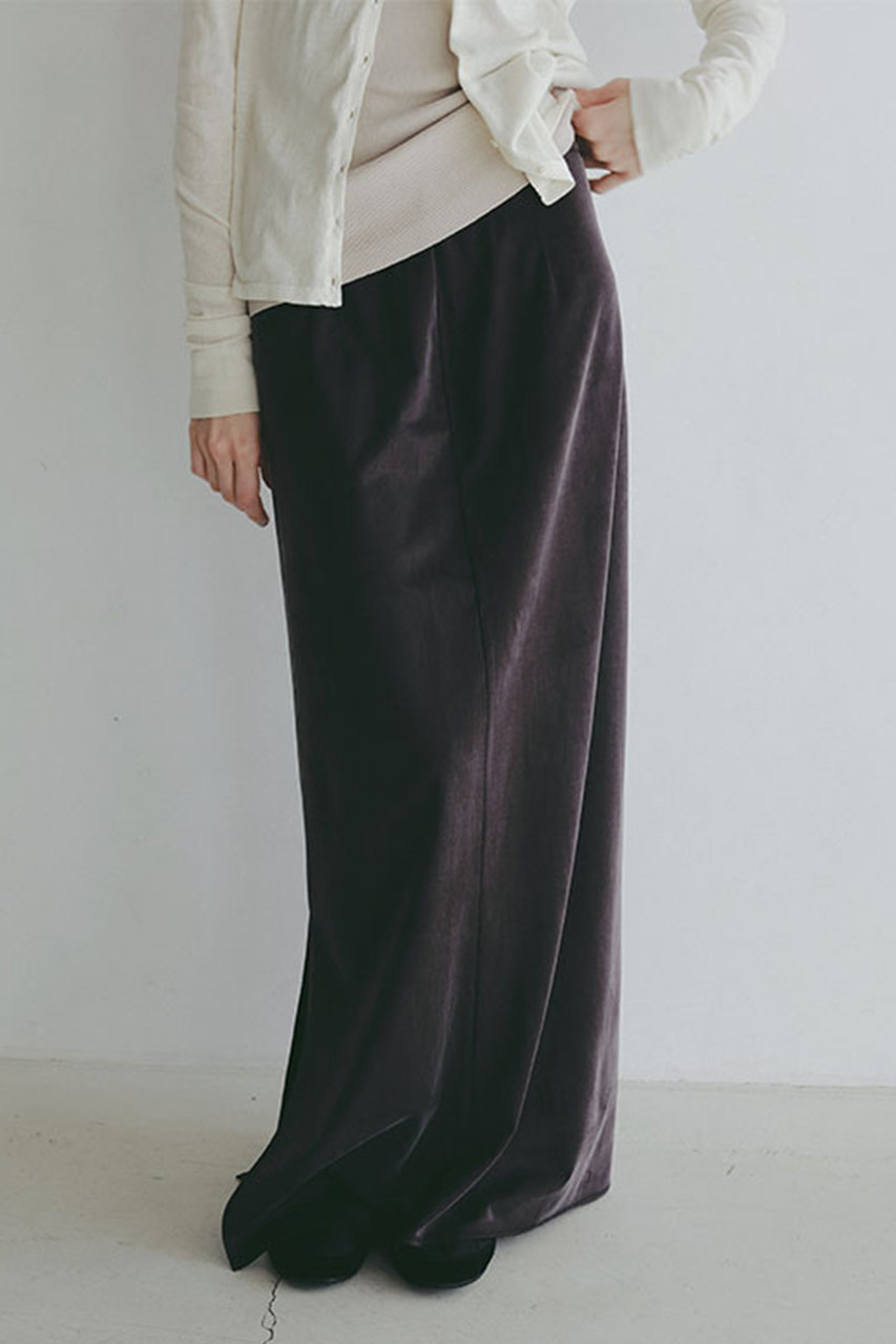 キュプラジャージロングスカート