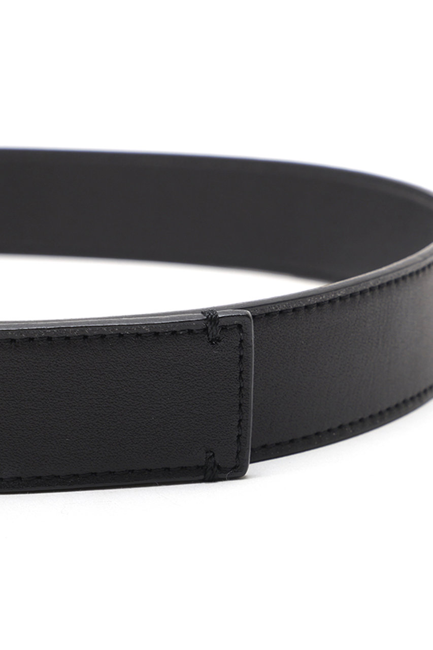 ETRE TOKYO(エトレトウキョウ)｜ブラスバックルレザーベルト/ブラック