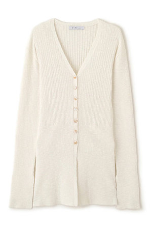 エトレトウキョウ/ETRE TOKYOのVネックリブニットカーディガン(110300/110303)