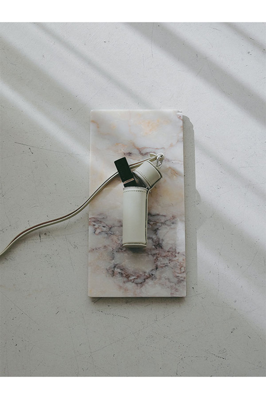 タンドレザージップリップケース