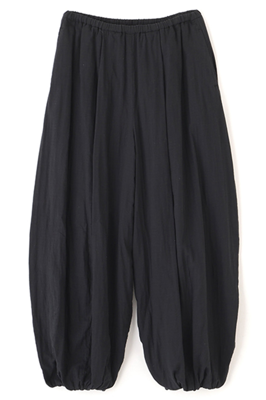 エトレトウキョウ/ETRE TOKYOのダブルガーゼバレルパンツ(ブラック/1226220098-0)