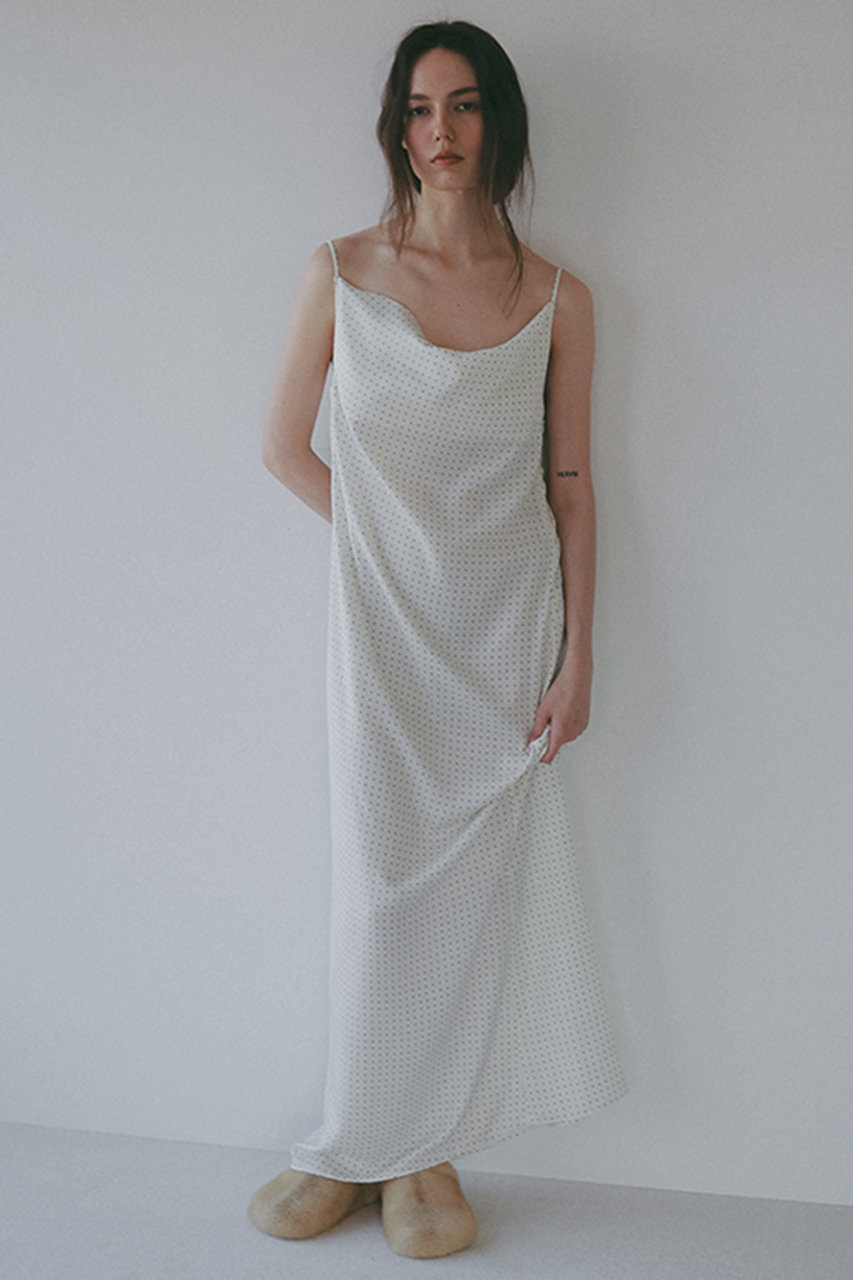 エトレトウキョウ/ETRE TOKYOの【4/16 19:00販売開始】【予約販売】オリジナルドットキャミワンピース(ホワイト/1226430026-0)