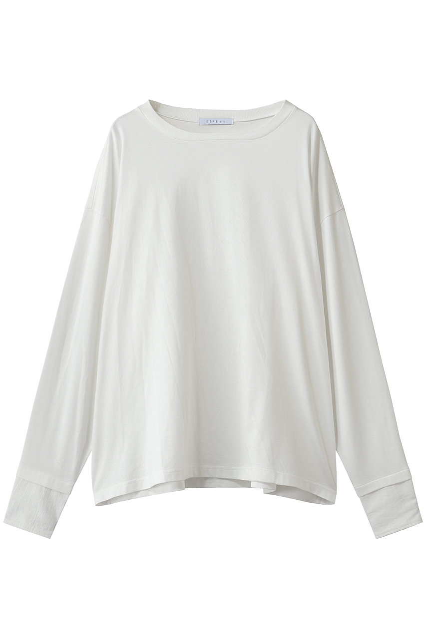 【ELLE SHOP限定】スリークラインカフスロンTee