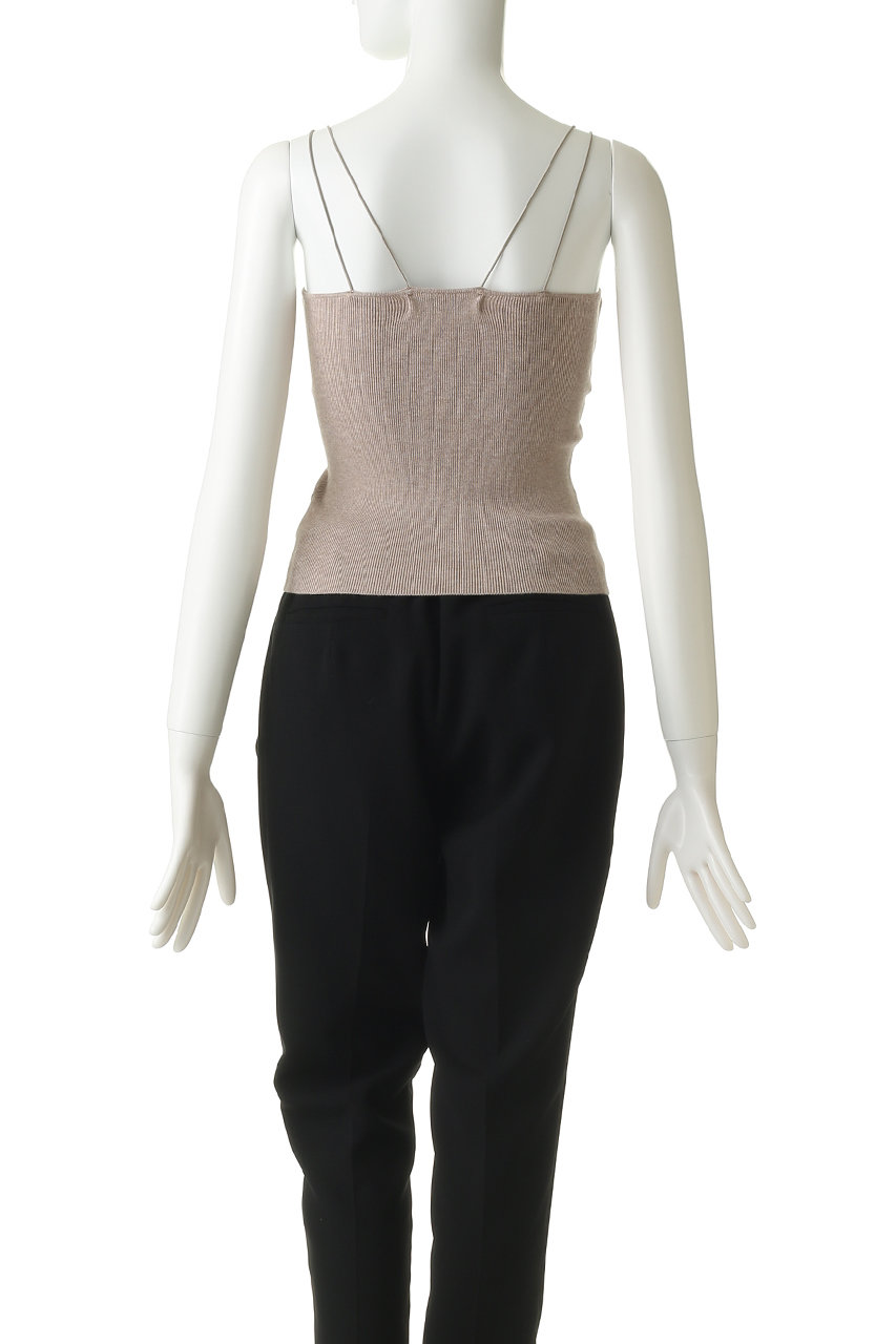 Etre Tokyo エトレトウキョウ Wストラップカップインキャミソール ブラック の通販 Elleshop エル ショップ