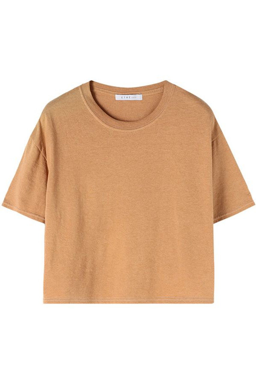 ETRE TOKYO エトレトウキョウ プロダクトダイショートTシャツ ブラウン