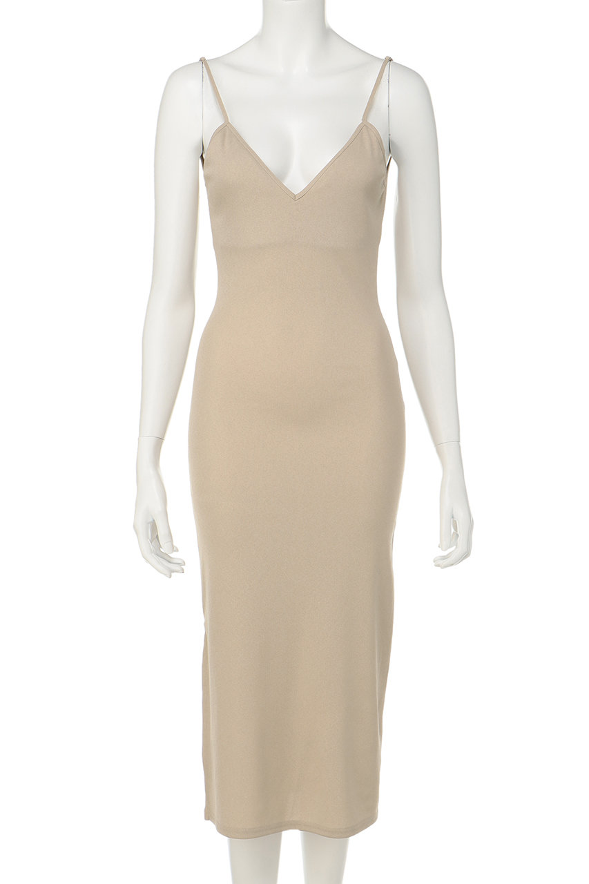 Etre Tokyo エトレトウキョウ キャミワンピース ハーフレギンスインナーセット ベージュ の通販 Elleshop エル ショップ