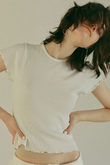 ソフトリブコンパクトTシャツ
