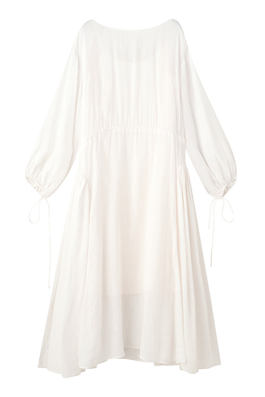 Etre Tokyo エトレトウキョウ オープンバックリネンワンピース ホワイト の通販 Elleshop エル ショップ