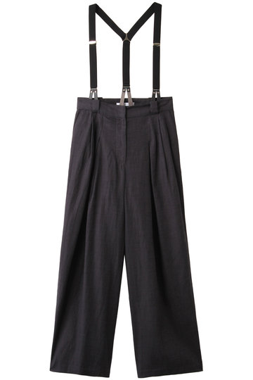 ETRE TOKYO エトレトウキョウ サスペンダーワイドパンツ CHARCOAL