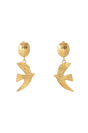 Cecile et Jeanne/セシルエジャンヌ ロングドロップピアス 赤 CECILE ET JEANNE｜セシル・エ・ジャンヌの通販｜ELLE SHOP