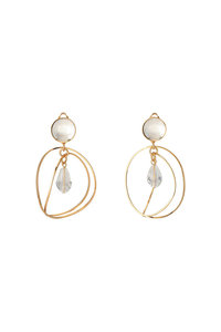 Cecile et Jeanne/セシルエジャンヌ シルバー フープピアス CECILE ET JEANNE(セシル・エ・ジャンヌ)｜ダブルフープピアス