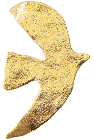 セシル・エ・ジャンヌ/CECILE ET JEANNEのラ・コロンブ（鳩）ブローチ M(150500/150502)