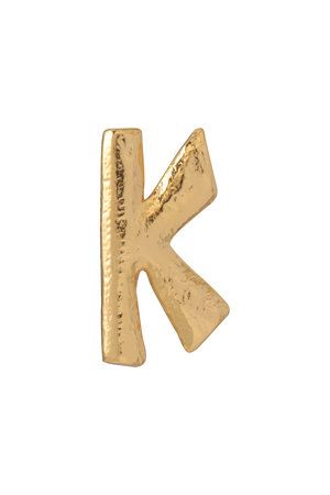 セシル・エ・ジャンヌ/CECILE ET JEANNEのアルファベット ピアス（片耳用）(150100/150101)