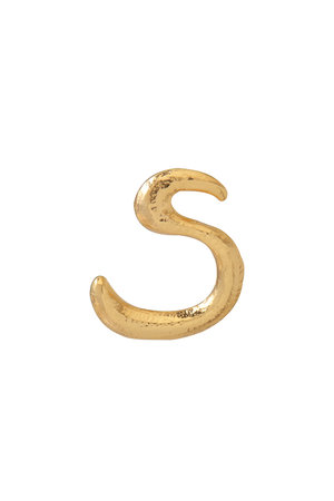 セシル・エ・ジャンヌ/CECILE ET JEANNEのアルファベット ピアス（片耳用）(150100/150101)