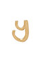 アルファベット ピアス（片耳用） セシル・エ・ジャンヌ/CECILE ET JEANNE ゴールド(y)