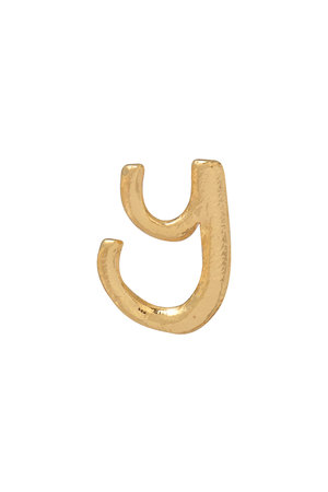 セシル・エ・ジャンヌ/CECILE ET JEANNEのアルファベット ピアス（片耳用）(150100/150101)