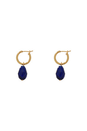 セシル・エ・ジャンヌ/CECILE ET JEANNEのティアドロップ フープピアス(150100/150101)