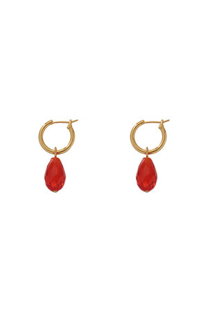 セシル・エ・ジャンヌ/CECILE ET JEANNEのティアドロップ フープピアス(150100/150101)