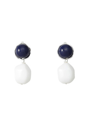 セシル・エ・ジャンヌ/CECILE ET JEANNEのバイカラーイヤリング