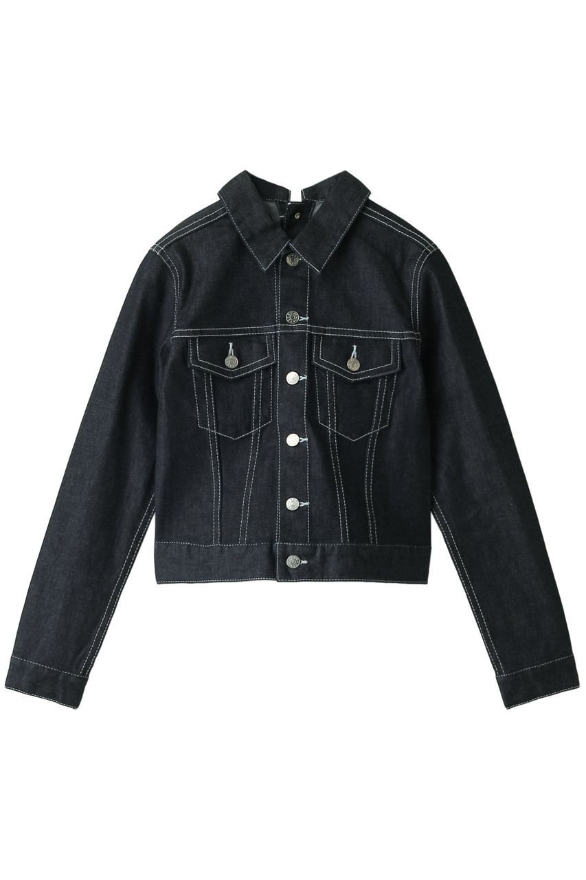SALE 【70%OFF】 SERGE de bleu サージ W COLLAR 3rd ブルゾン インディゴ