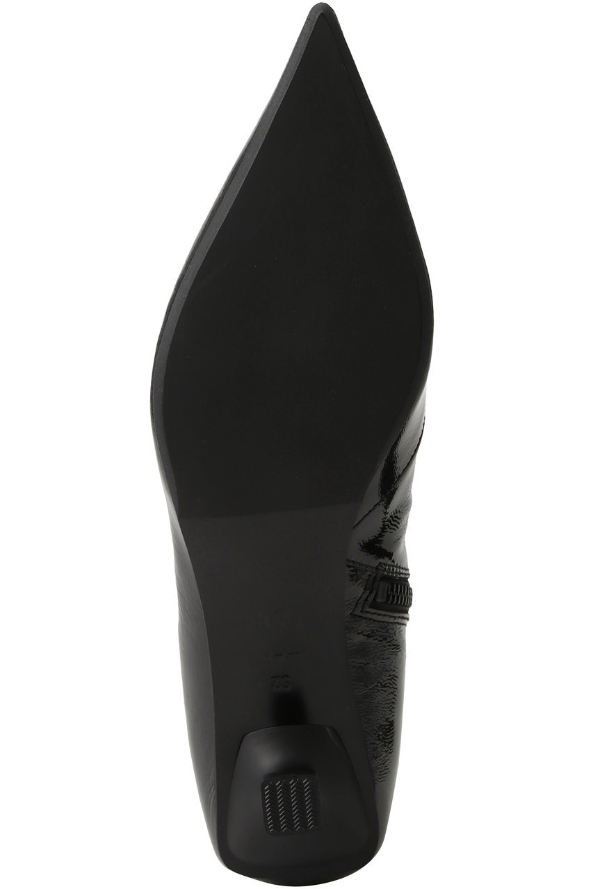 ph7+(ピアッカセッテ)｜ポインテッドトウショートブーツ/ブラック の