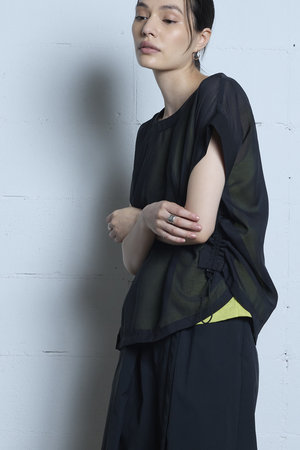 ピアッカセッテ/ph7+のドローストリングプルオーバー(110100/110102)