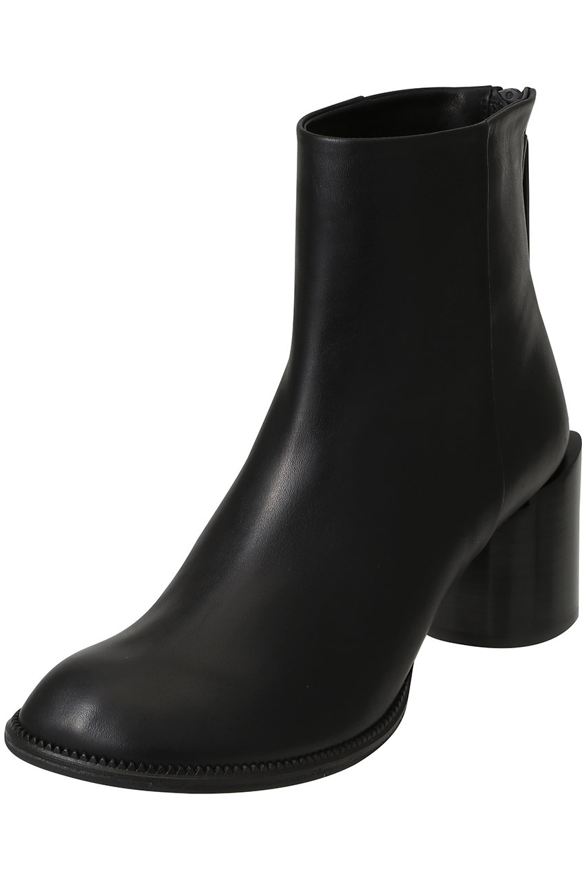 ph7+(ピアッカセッテ)｜オブリークトウショートブーツ/ブラック の通販