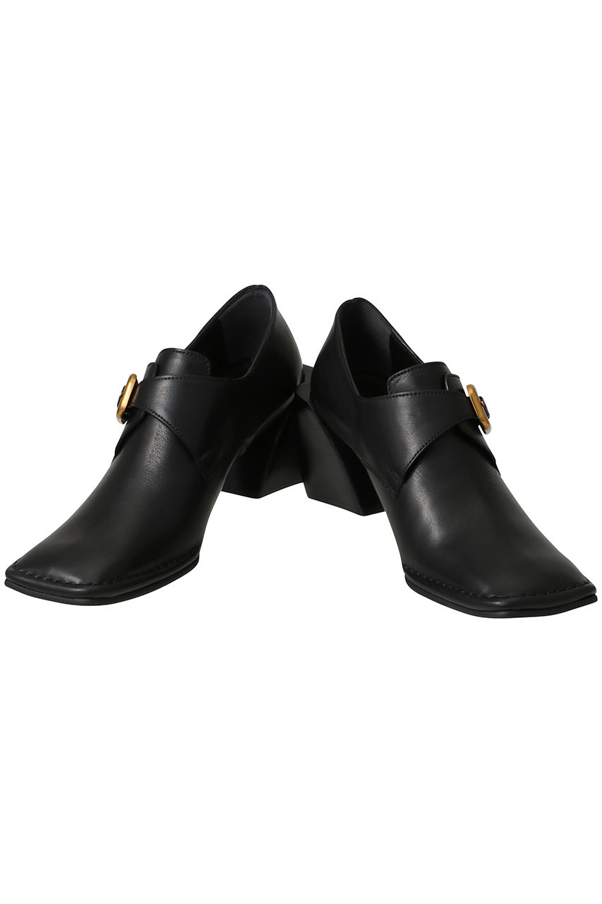 ピアッカセッテ　25cm ph7+(ピアッカセッテ)｜ステッチダウンモンクストラップヒールシューズ