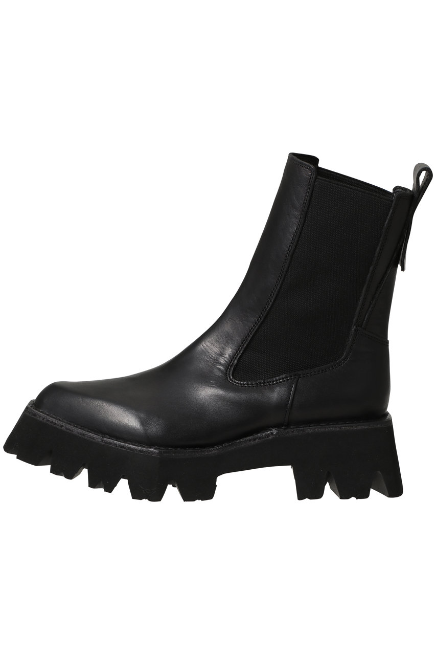 ph7+ ブロックソールポインテッドトウブーツ (ブラック, 36(23.0cm)) ピアッカセッテ ELLE SHOP ph7+ ブロックソールポインテッドトウブーツ (ブラック, 36(23.0cm)) ピアッカセッテ ELLE SHOP