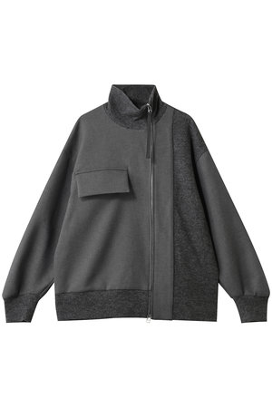 ピアッカセッテ/ph7+のリブスタンドカラージャケット(110800/110801)