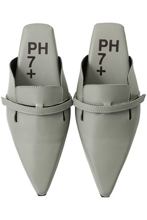 ピアッカセッテ/ph7+のポインテッドフラットミュール(130400/130401)