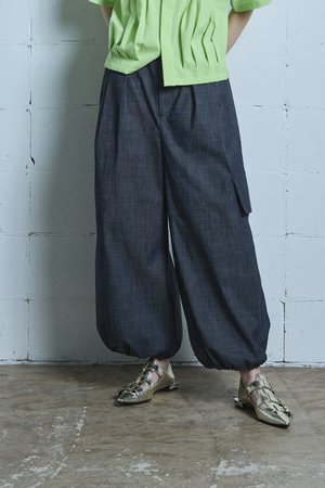 ピアッカセッテ/ph7+のタックビッグワークパンツ(110600/110601)