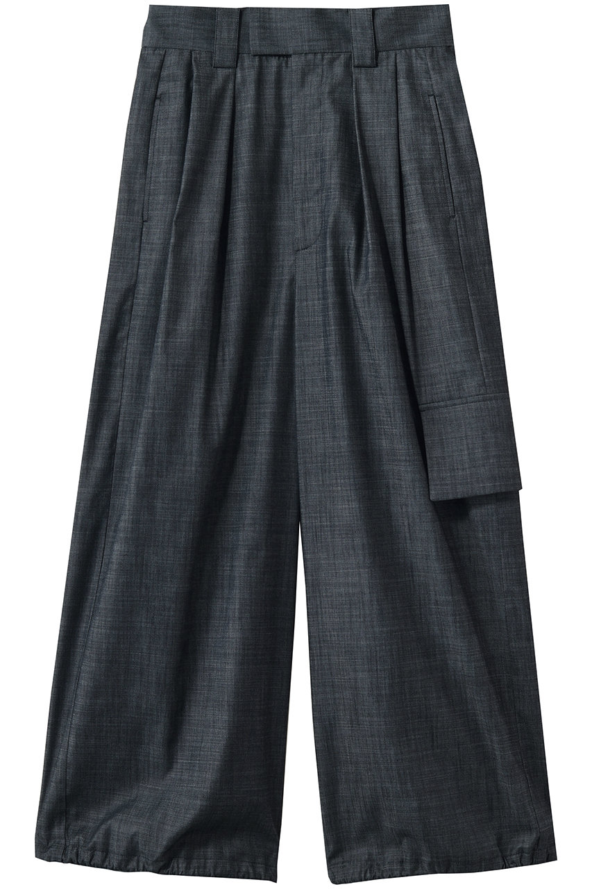 ピアッカセッテ/ph7+のタックビッグワークパンツ(ネイビー/P4SPT25)