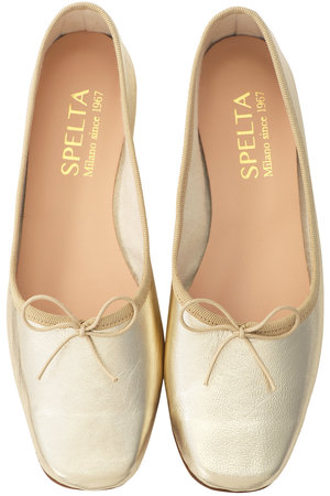 スペルタ/SPELTAのIMMA ナッパレザーバレエシューズ