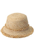 ラフィア＆ペーパーバケットハット