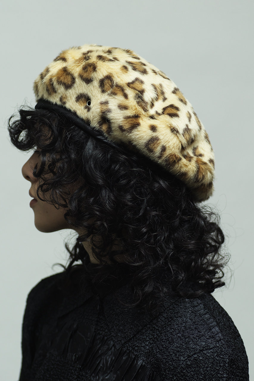 KIJIMA TAKAYUKI(キジマ タカユキ)｜リバーシブルベレー/カフェオレ