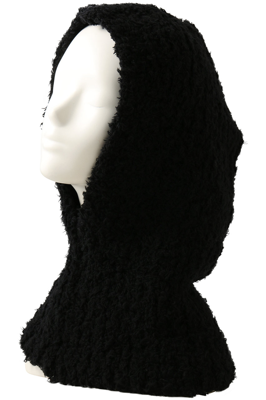 KIJIMA TAKAYUKI(キジマ タカユキ)｜ファーニットバラクラバ/ブラック