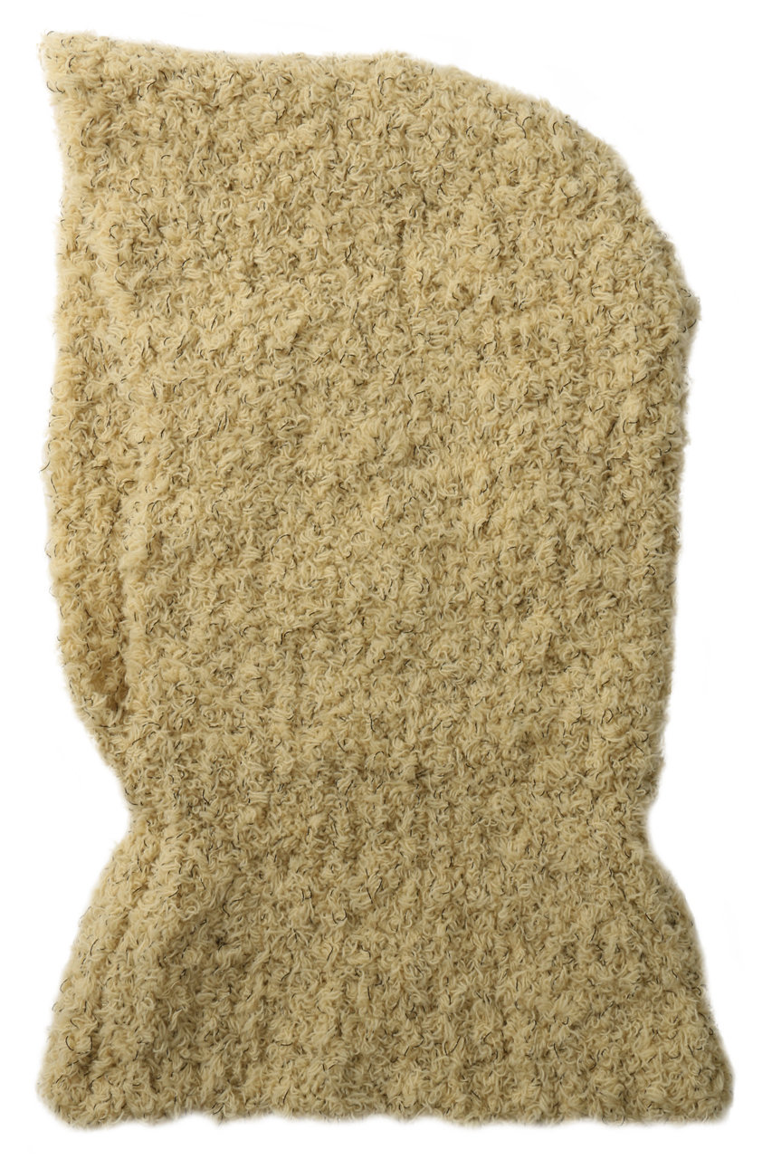 KIJIMA TAKAYUKI ファーニットバラクラバ (イエロー, F) キジマ タカユキ ELLE SHOP KIJIMA TAKAYUKI ファーニットバラクラバ (イエロー, F) キジマ タカユキ ELLE SHOP