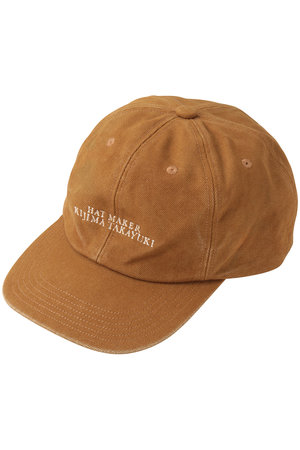 キジマ タカユキ/KIJIMA TAKAYUKIのDUCK SULFER DYED 6PANEL CAP(140200/140202)